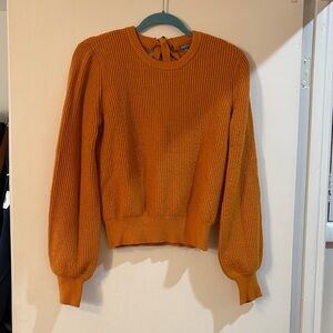 Women's Orange Sweater